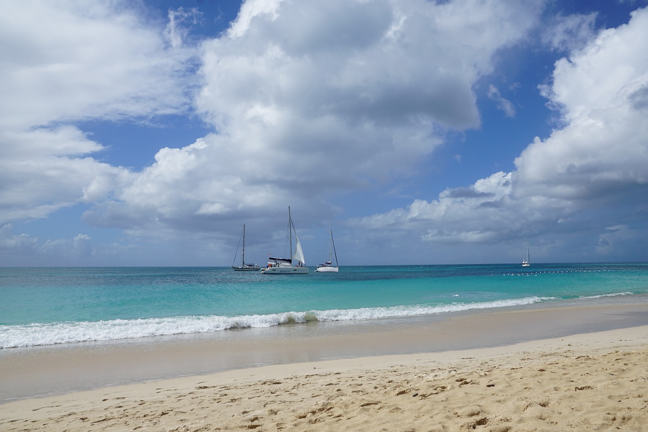 antigua caribbean beach free photo