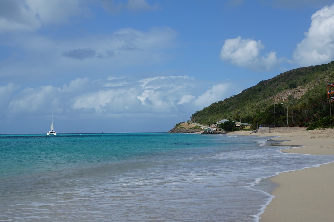 antigua caribbean beach free photo