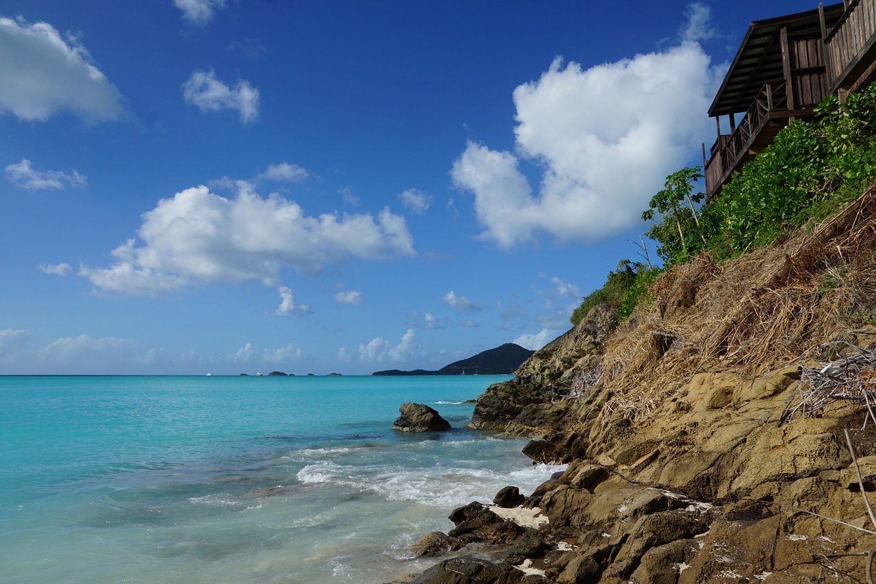 antigua caribbean beach free photo