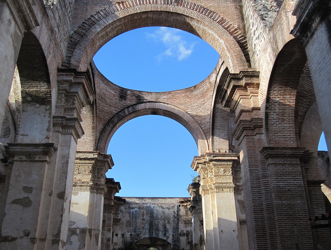 antigua guatemala architecture free photo