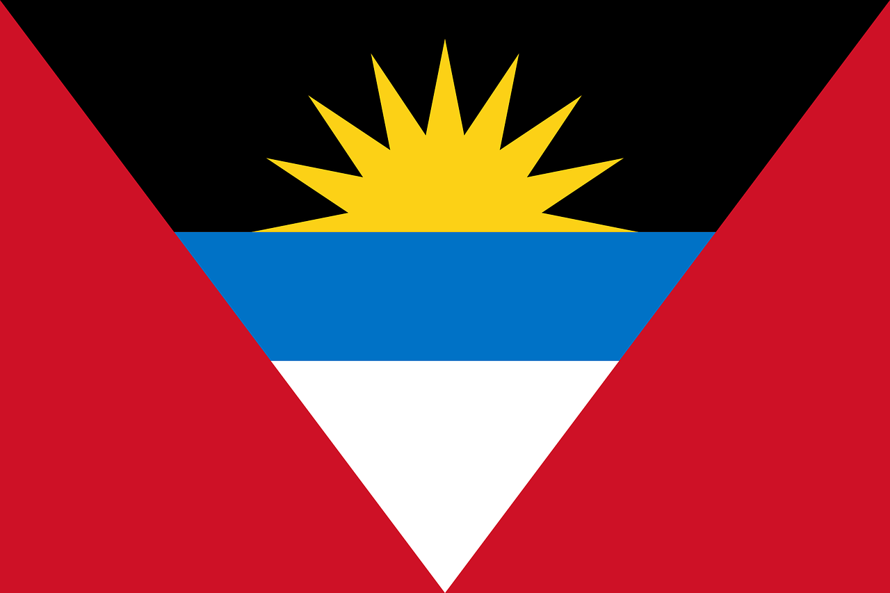 antigua and barbuda flag national flag free photo