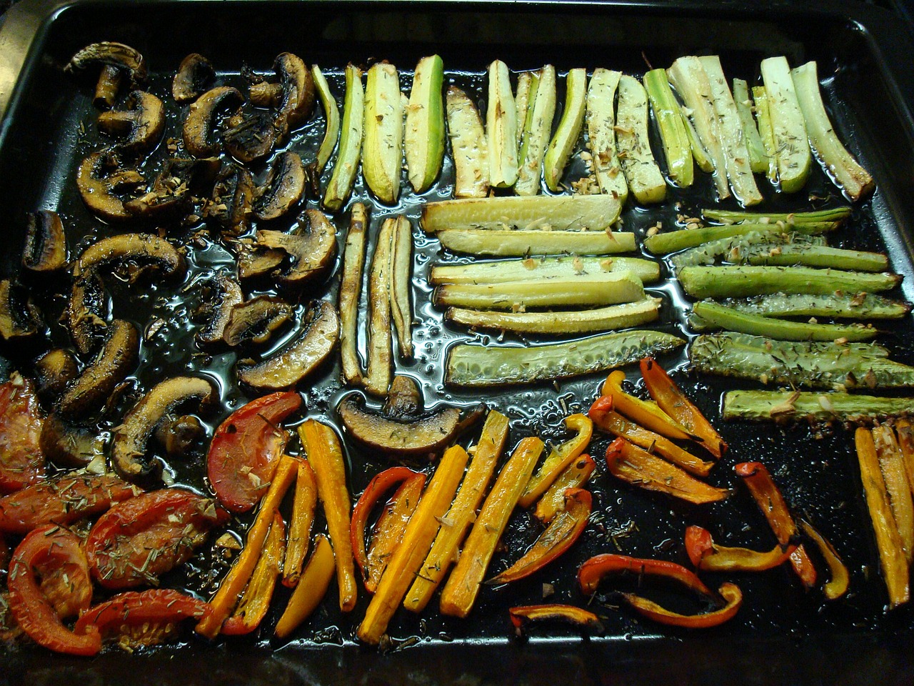 antipasti vegetables marinated free photo