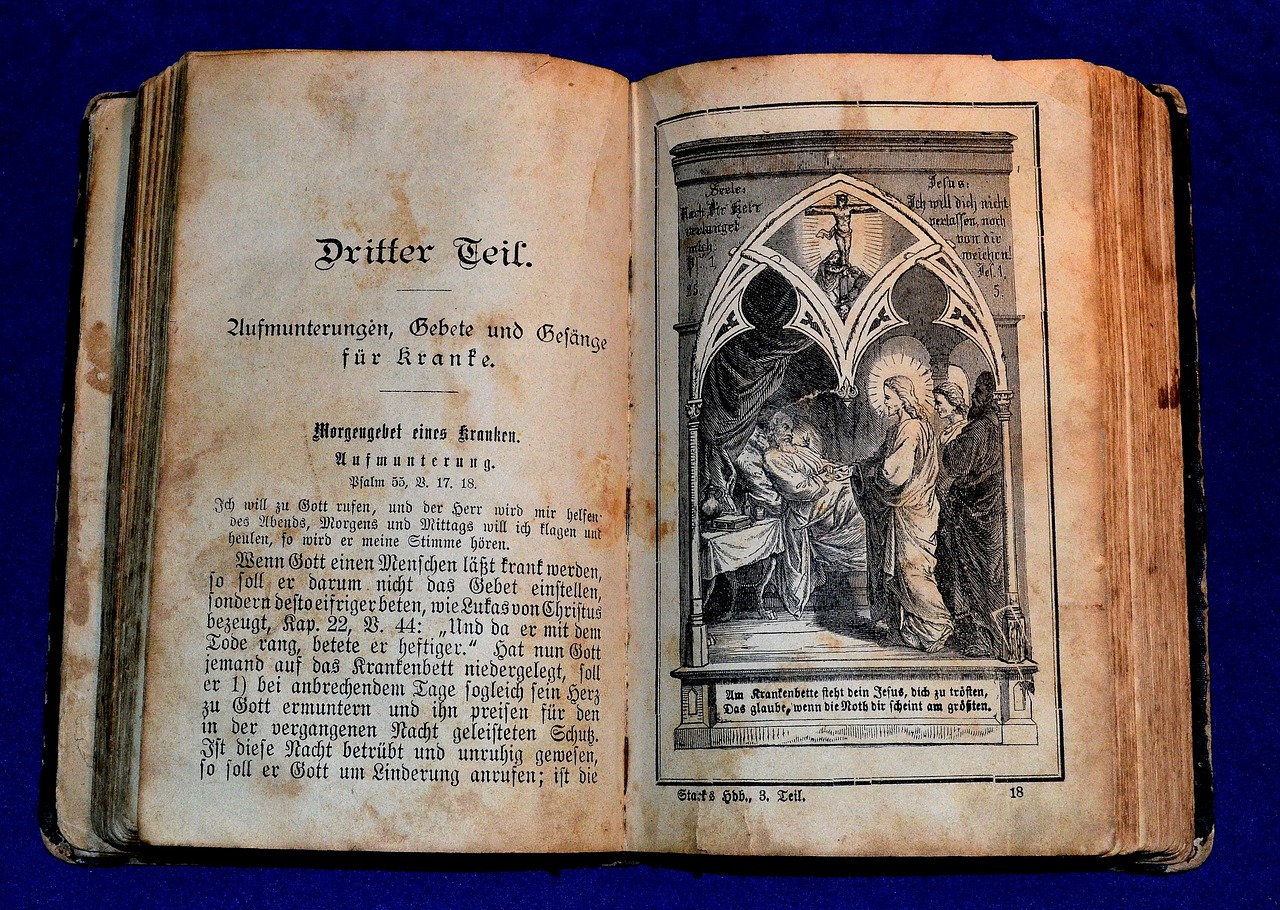 antiquariat book bible free photo