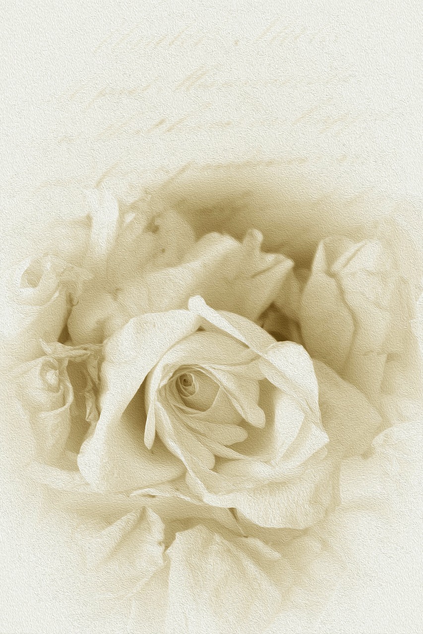 antique rose past free photo