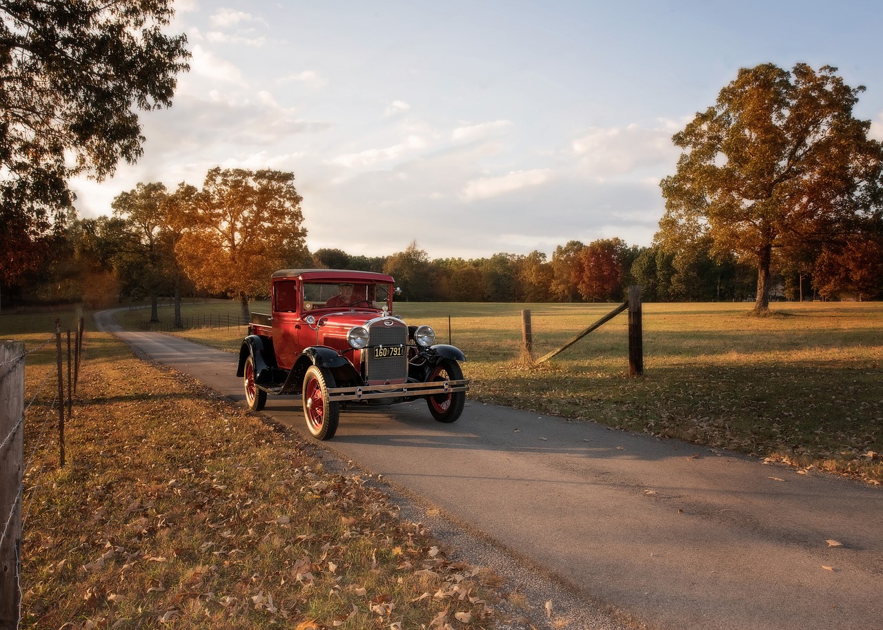 antique ford truck free photo