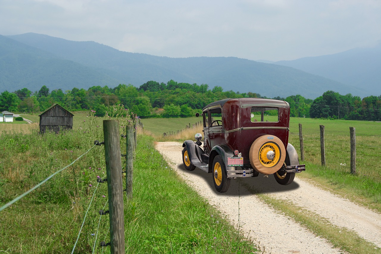 antique  model a  ford free photo