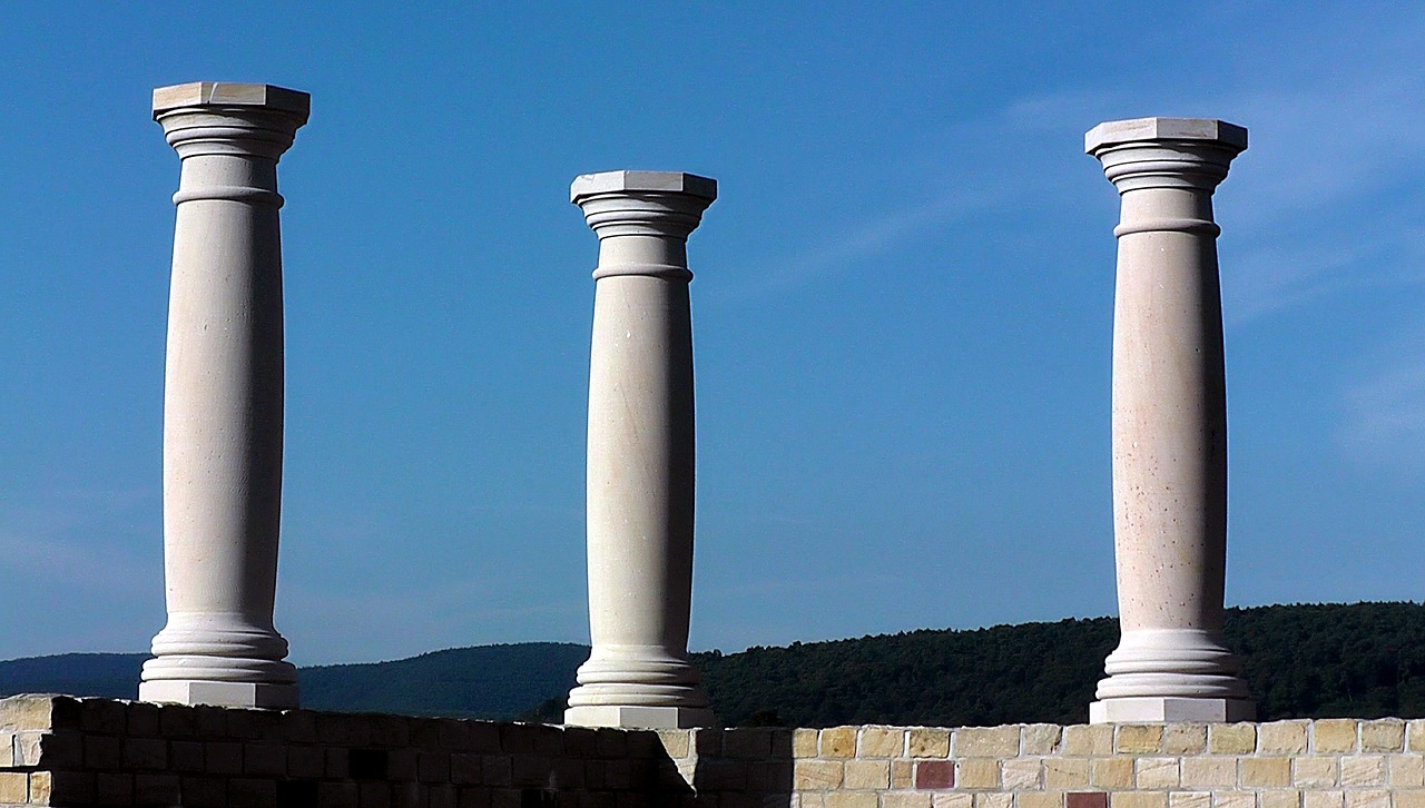 antiquity architecture pillar free photo