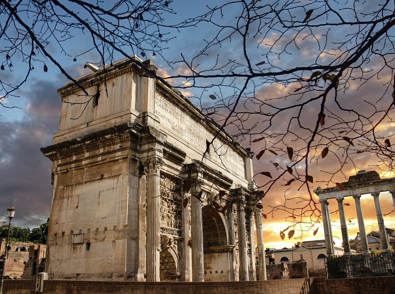 antiquity  foro romano  monument free photo