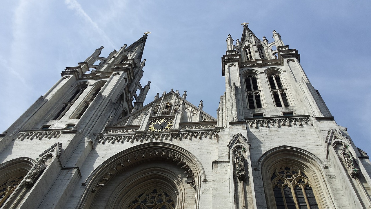 antwerp belgium church free photo