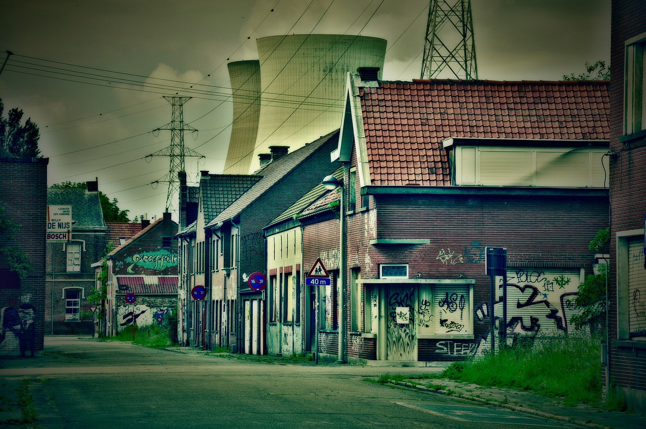 antwerp goal nuclear power plant free photo
