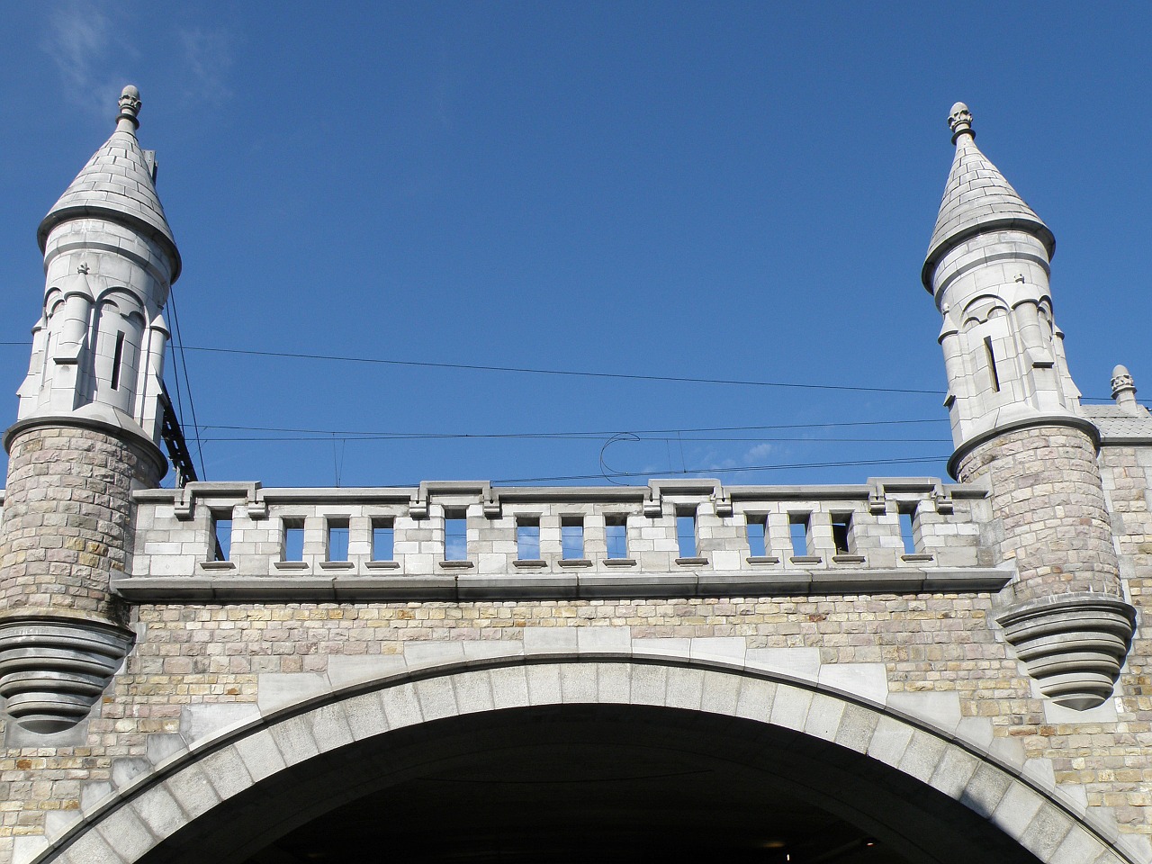 antwerp spoorberm railway free photo