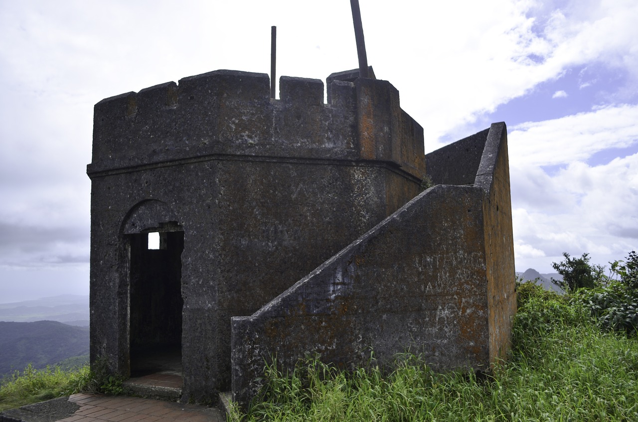 forest anvil tower monument free photo