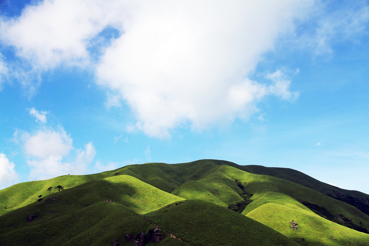 aoyama white cloud wugongshan free photo