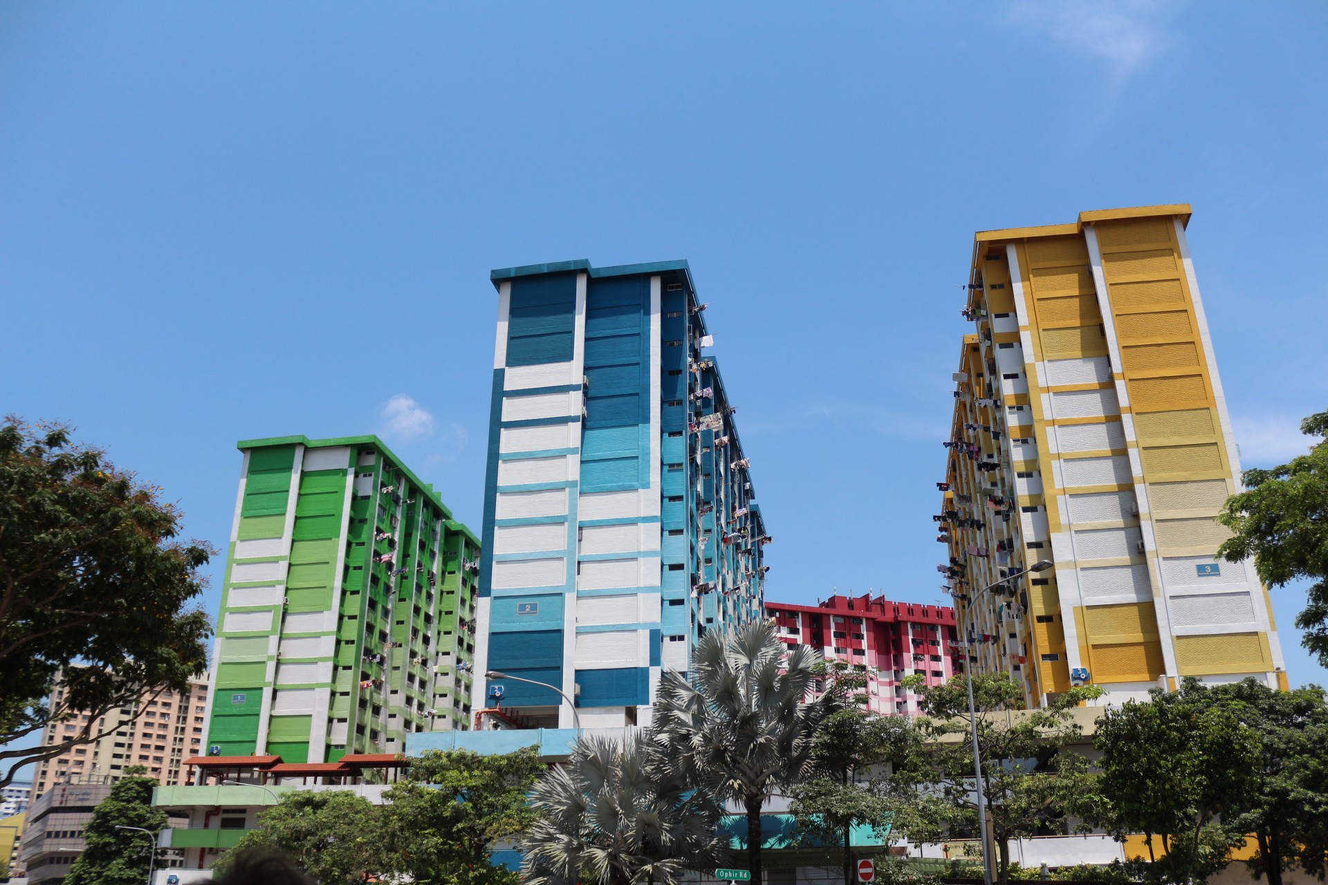 singapore apartment building free photo
