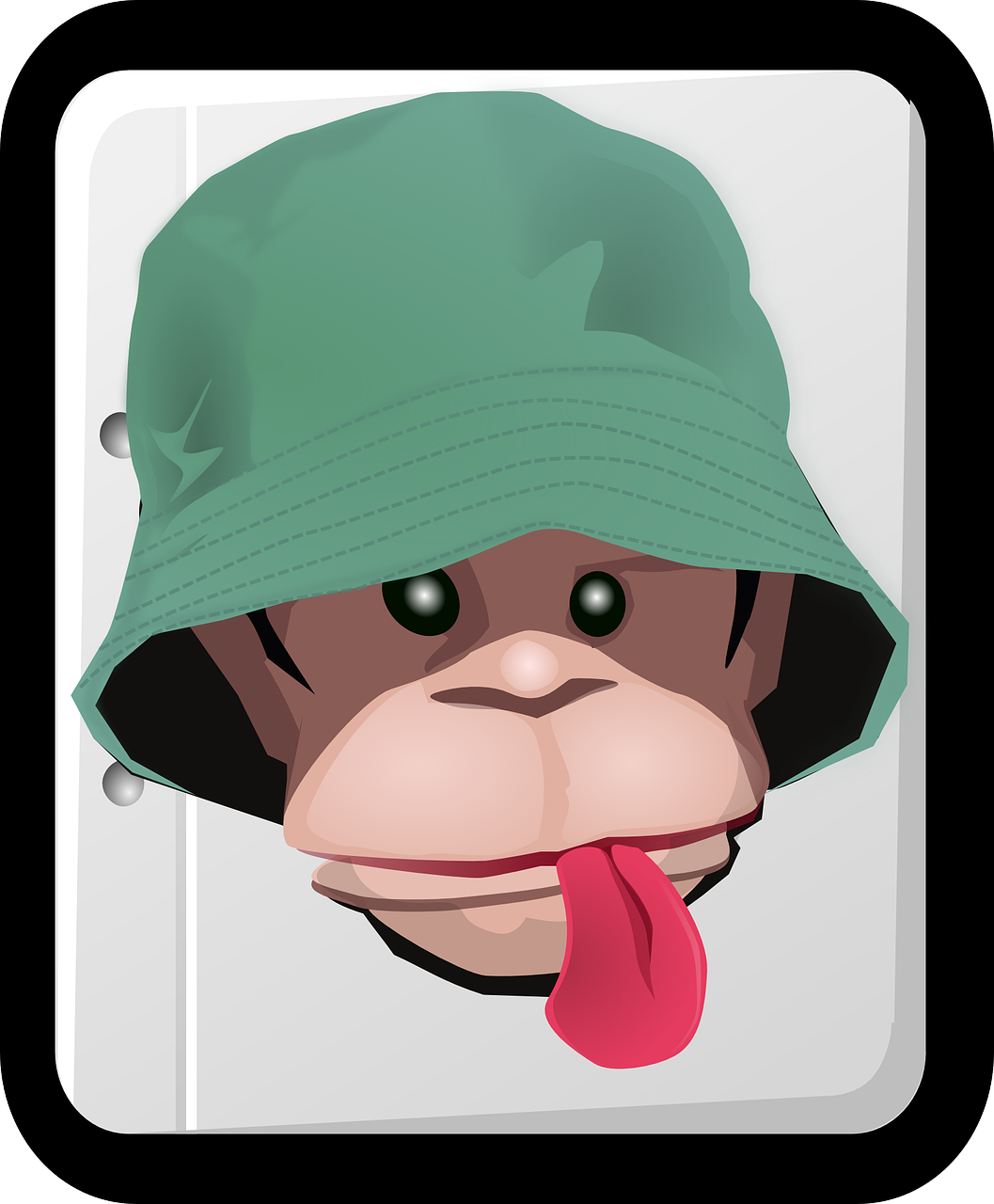 ape monkey face free photo
