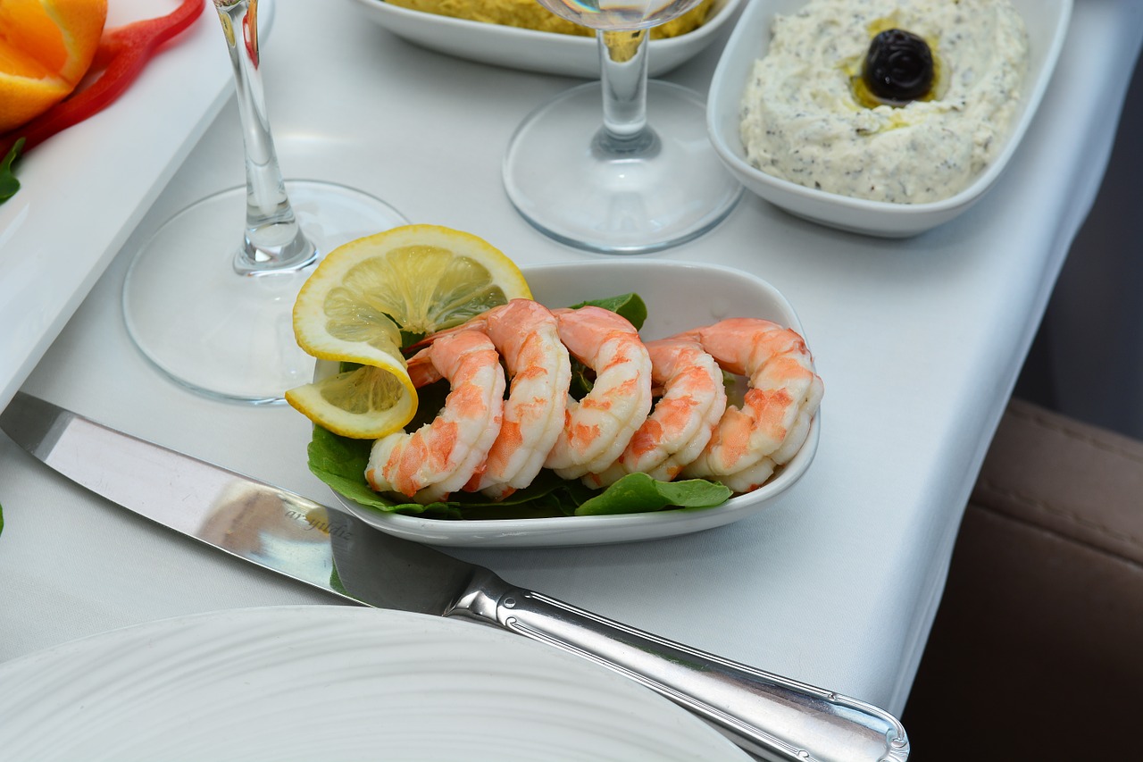 appetizer shrimp hotel free photo