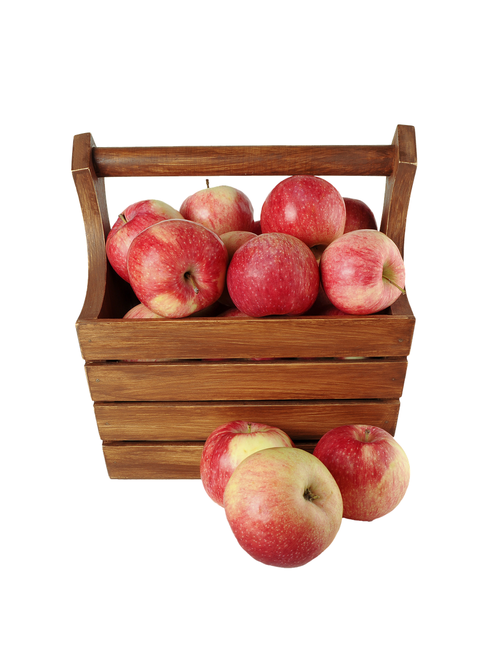 isolated apples fruit free photo