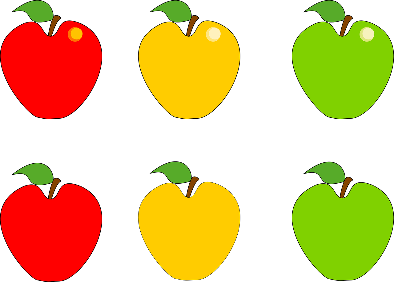 Apple,fruit,green,yellow,red - free image from needpix.com