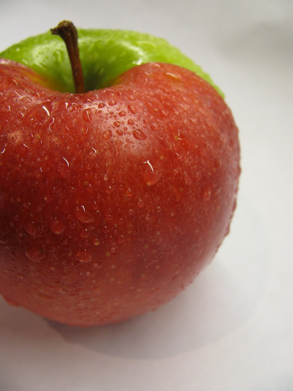 apple red apple green apple free photo