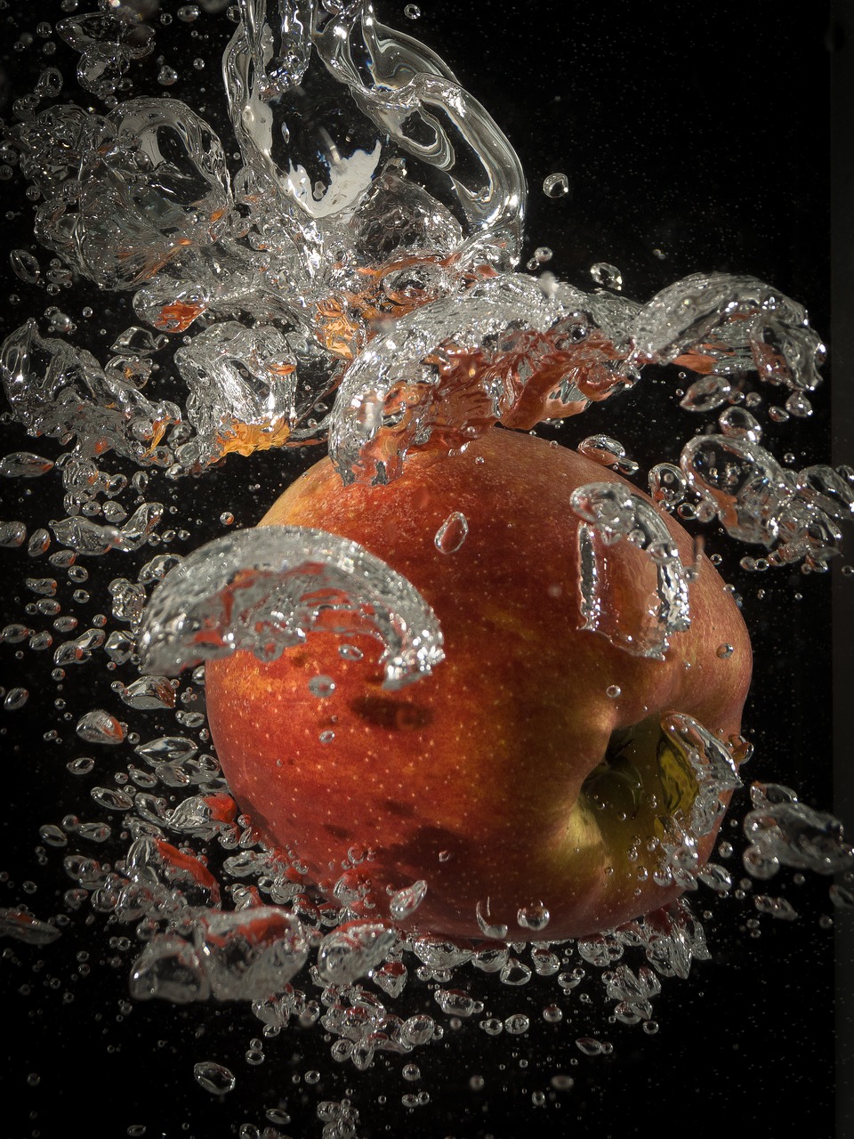 apple water splash free photo