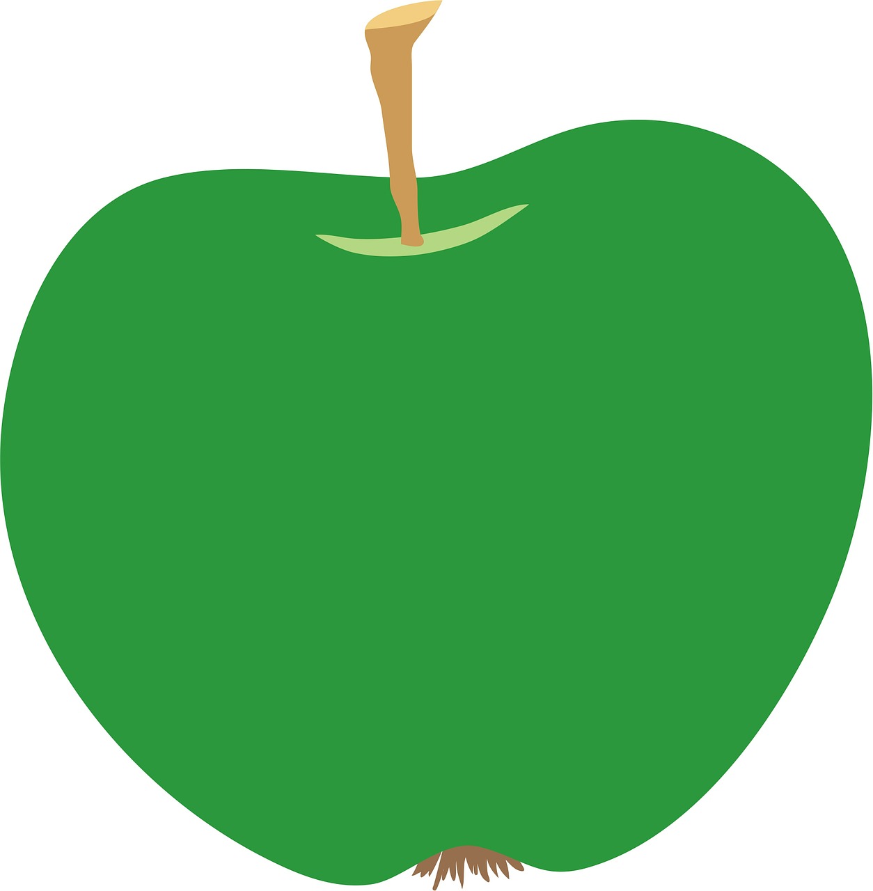 apple green clip-art free photo