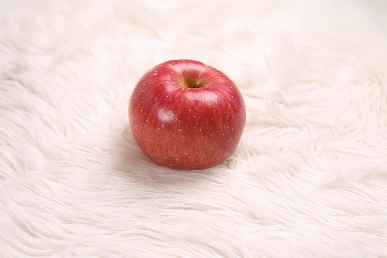 apple red apple fruit free photo