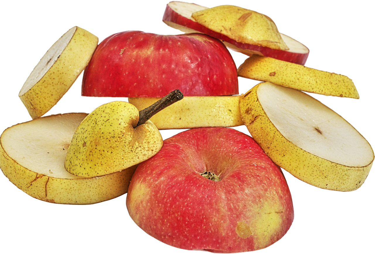 apple pears fruit free photo