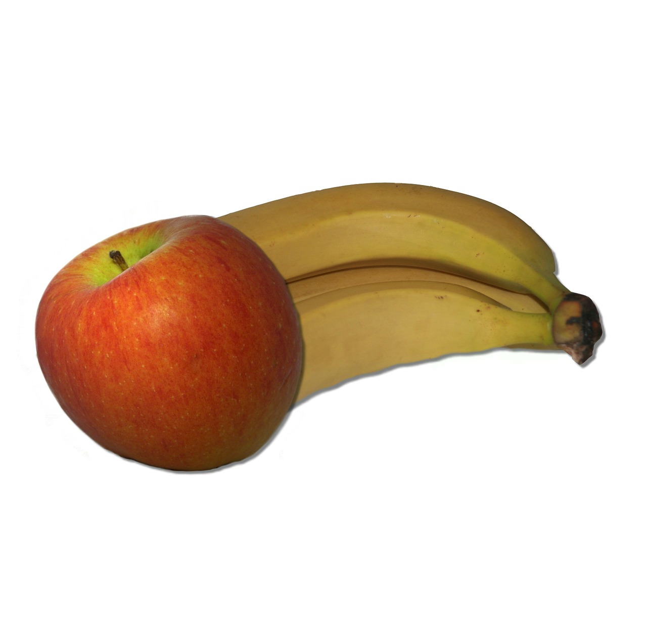 apple banana fruit free photo