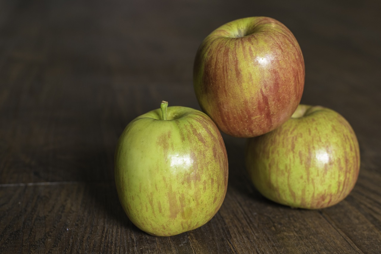 apple  fruit  still life free photo