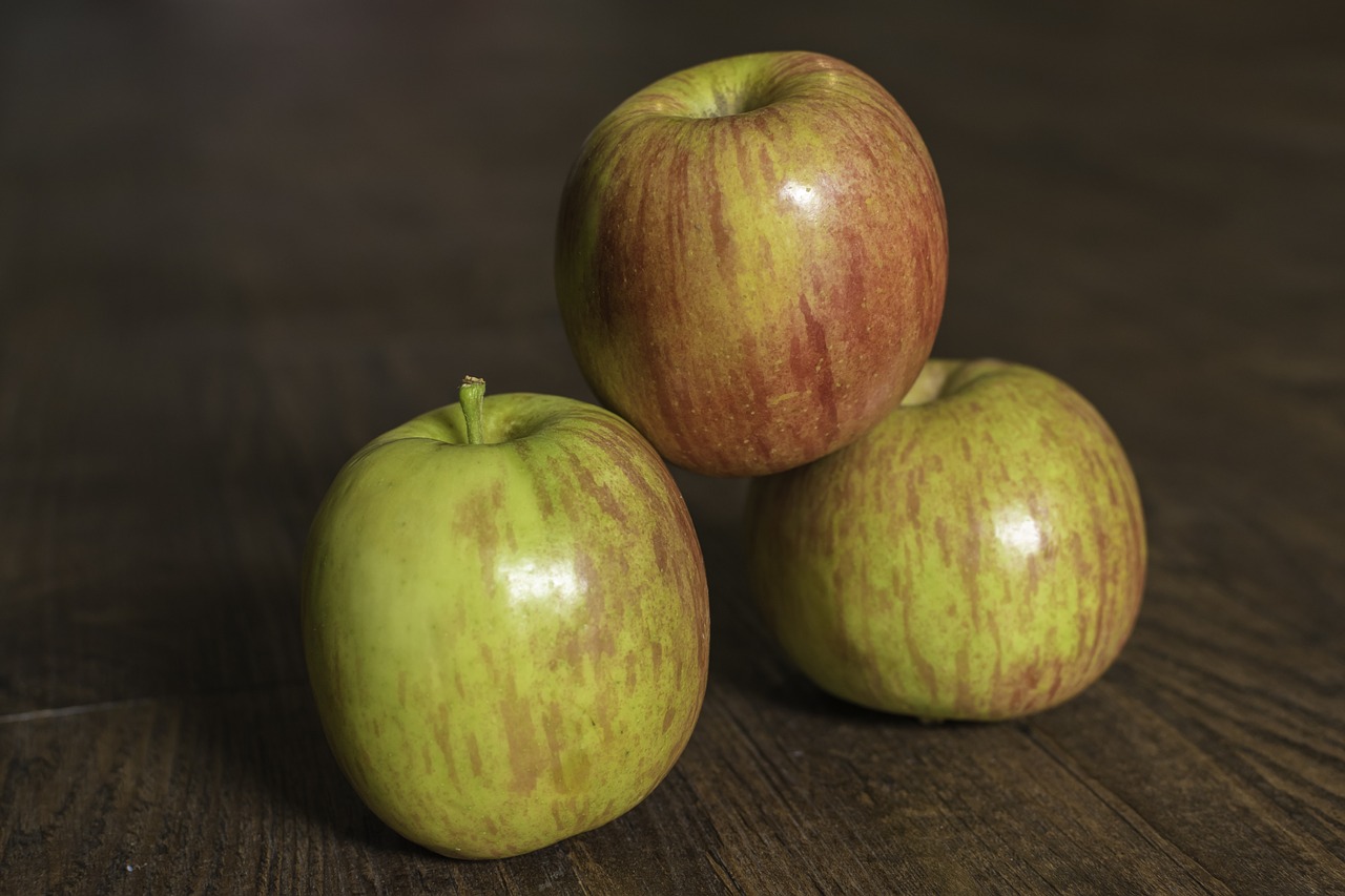 apple  fruit  still life free photo