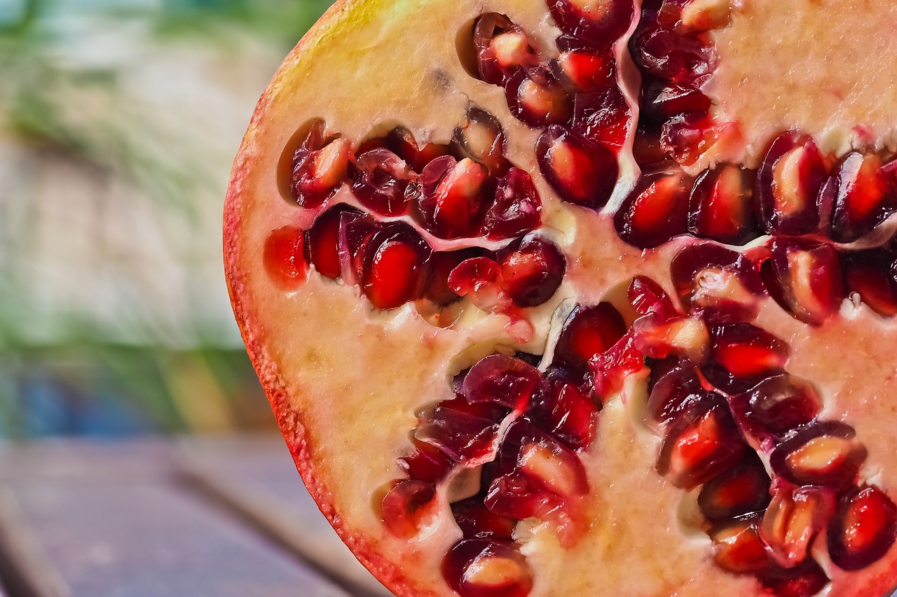 apple  pomegranate  fruit free photo