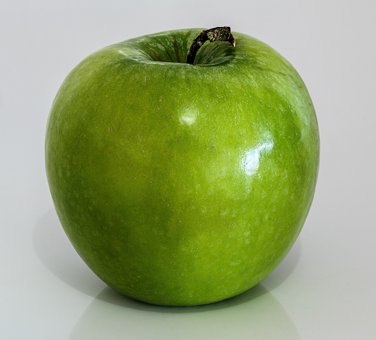 apple green fruit free photo