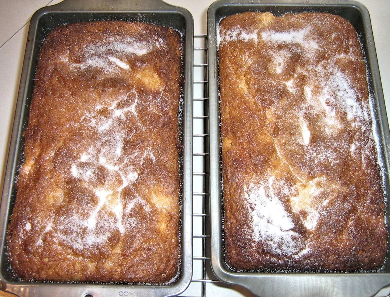 apple cakes sweet baking granulated sugar free photo