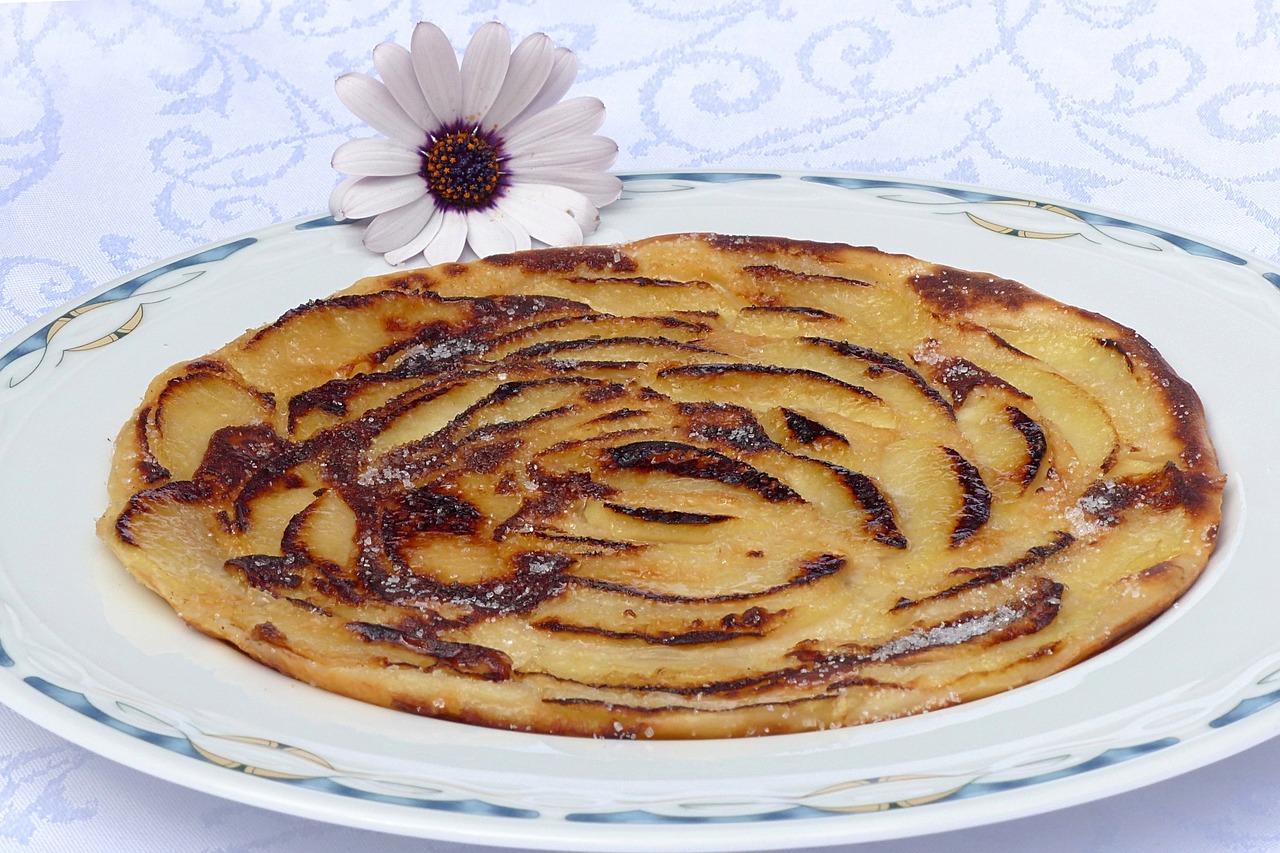 apple pancakes pancake food free photo