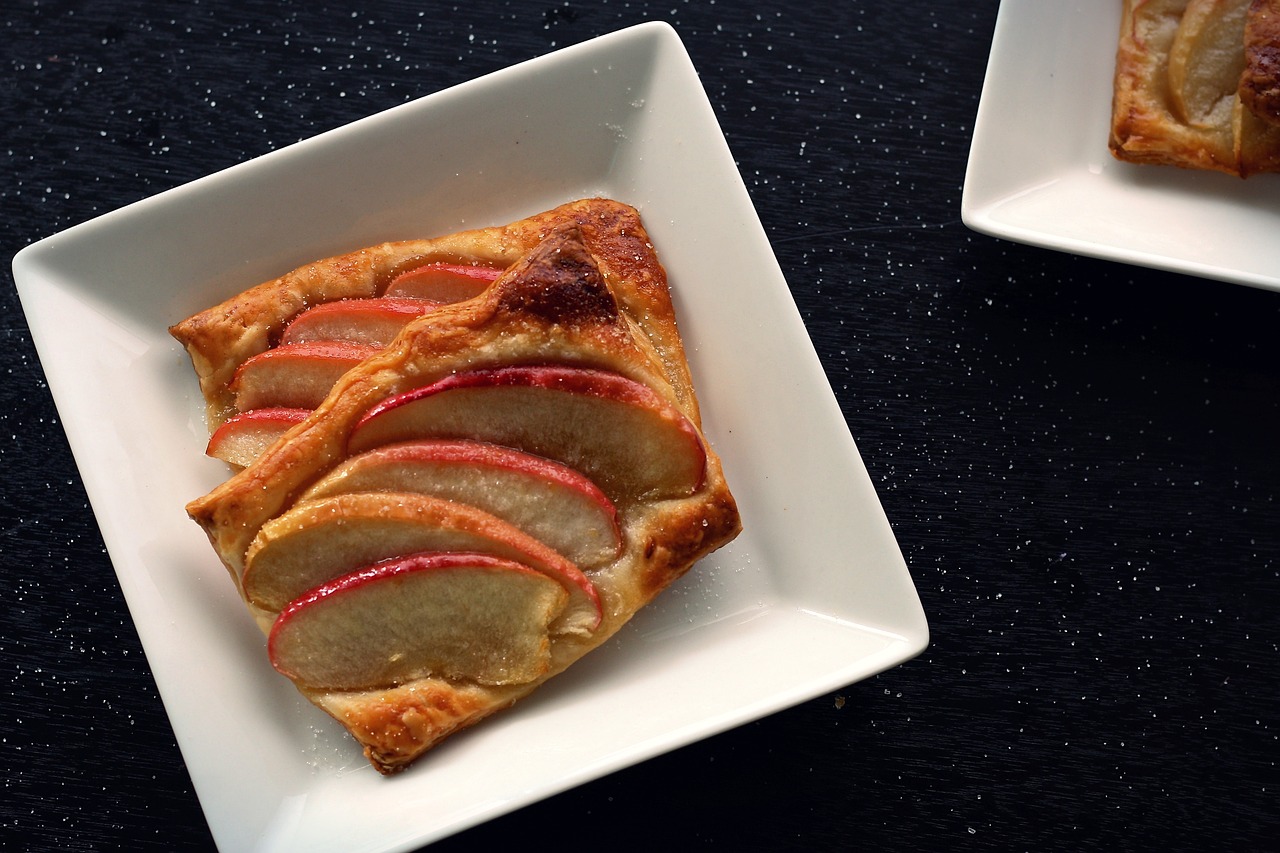 apple tart pastry apple free photo