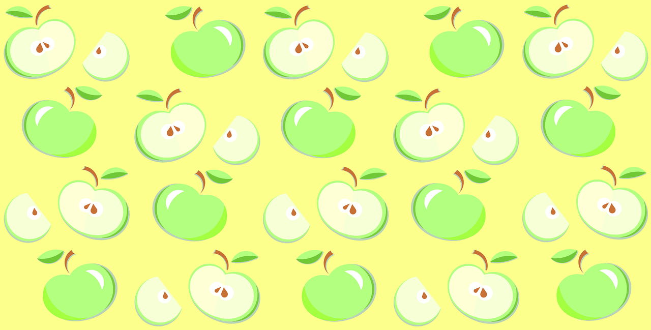 apples apple pattern free photo