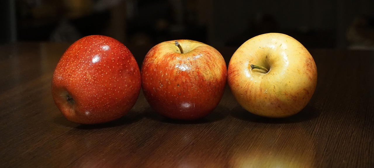 apples fruits red free photo