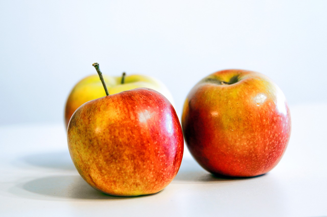 apples  fruit  mature free photo
