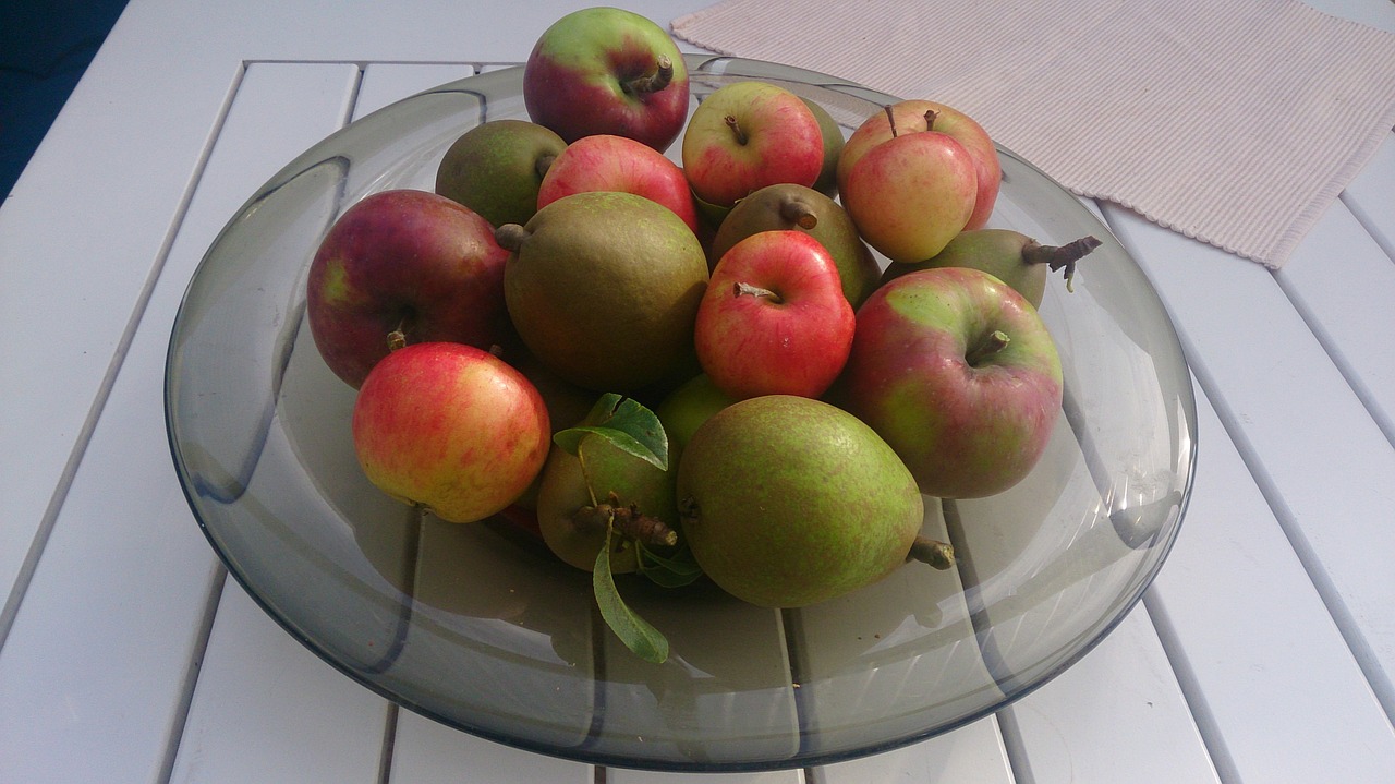 apples pear medelpadsgatan free photo