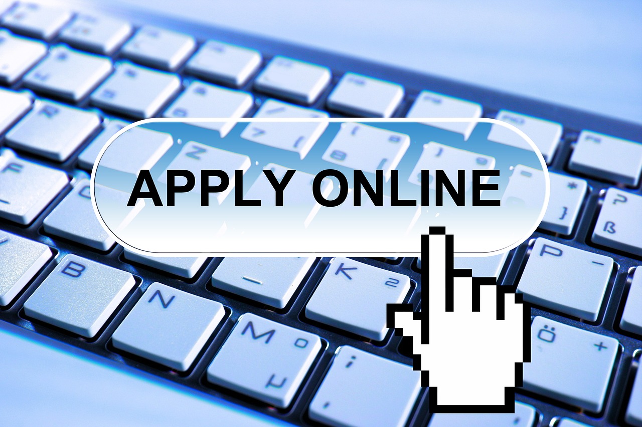 application online job application free photo