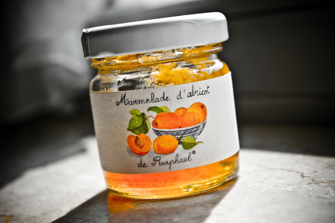 apricot jar jam free photo