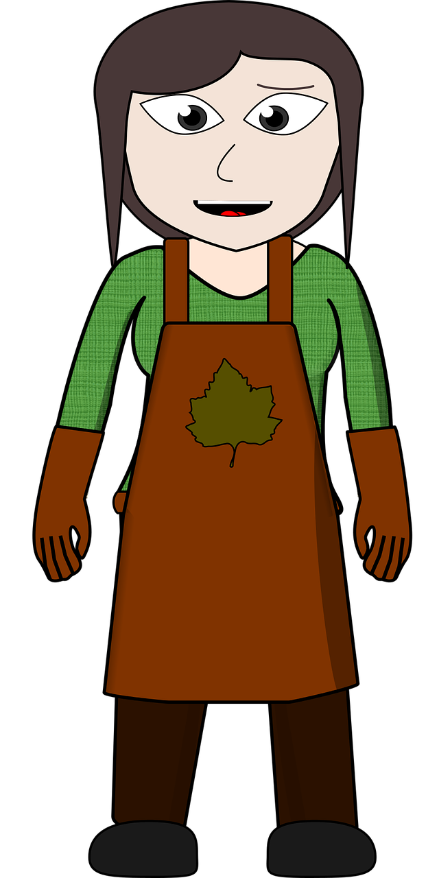 apron comic characters farmer free photo