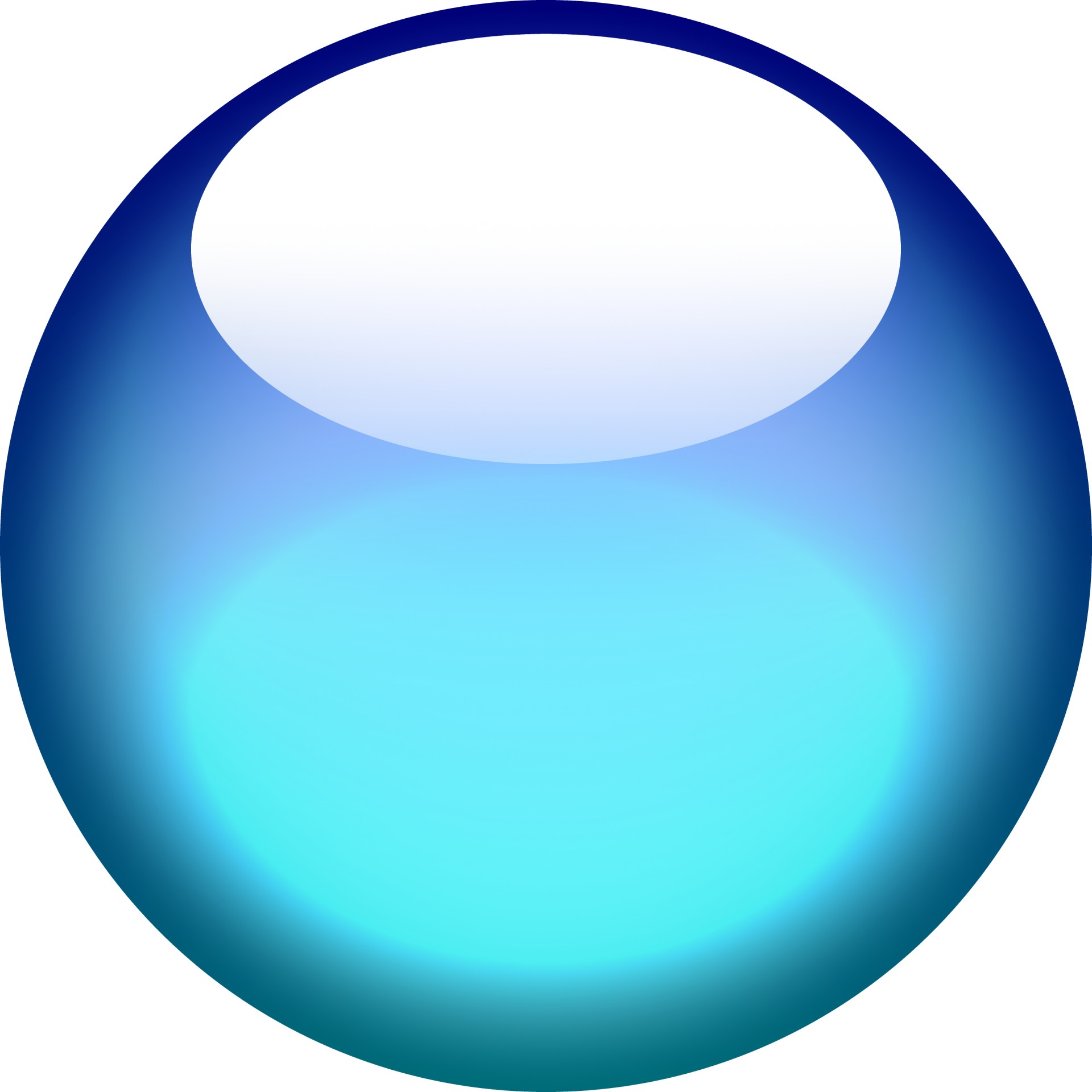 blue button ball free photo