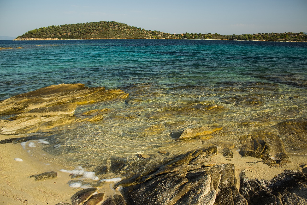 aquamarine  bay  beach free photo