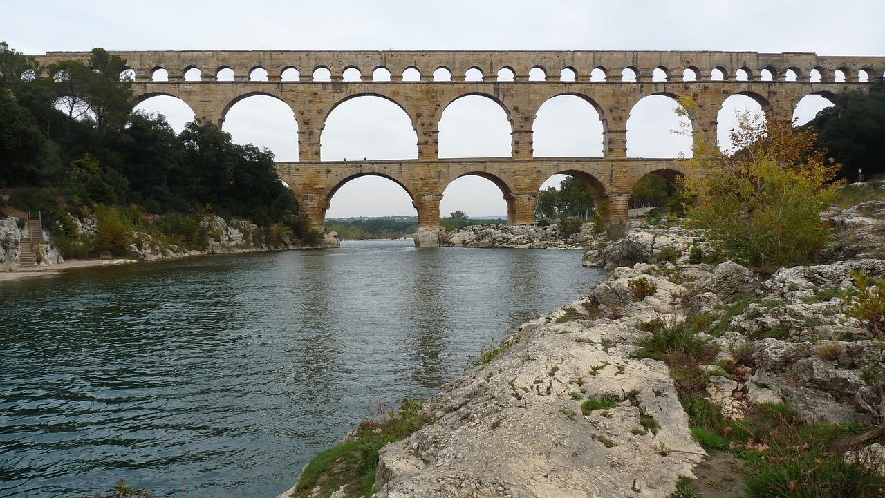 aqueduct heritage archaeology free photo