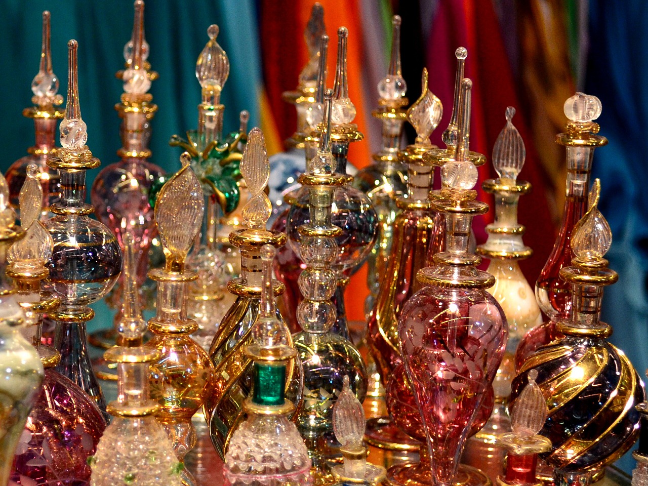 arab perfumes essences bazar free photo