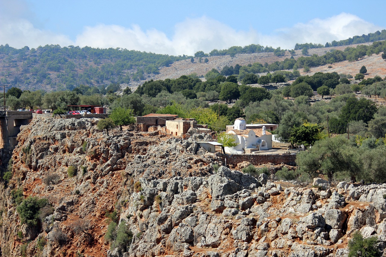 aradena church of archangelos greek free photo