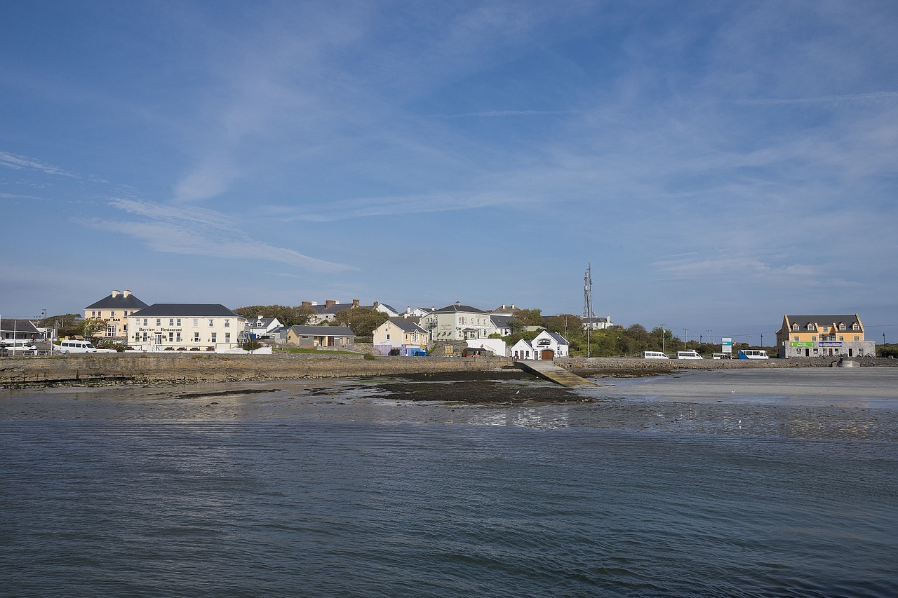 aran islands port promenade free photo