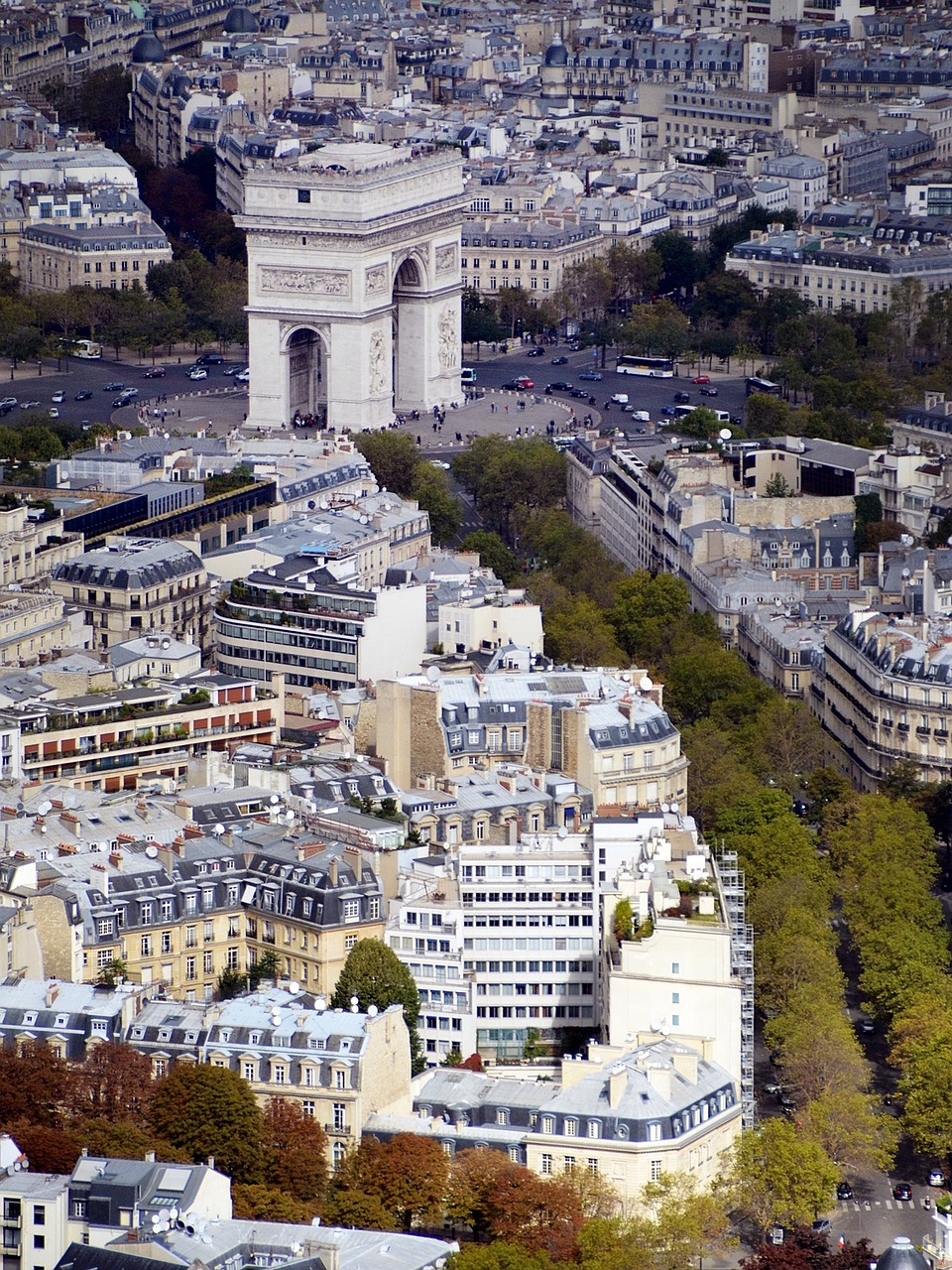 arc de triomphe paris franch free photo