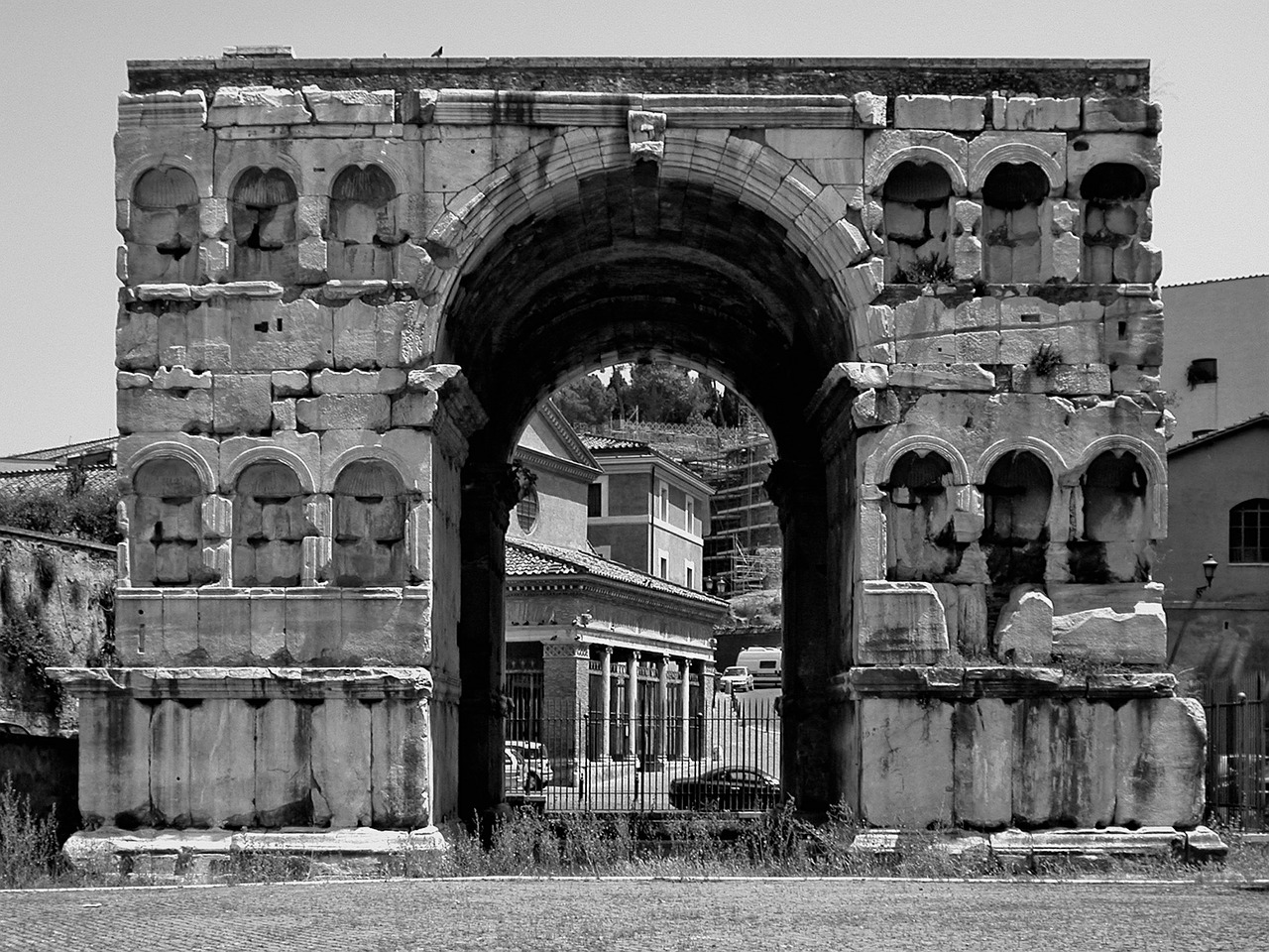 arc de triomphe rome ancient free photo